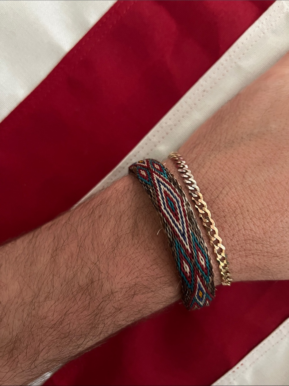 Multicolor Woven Bracelet - Picture 11 of 13